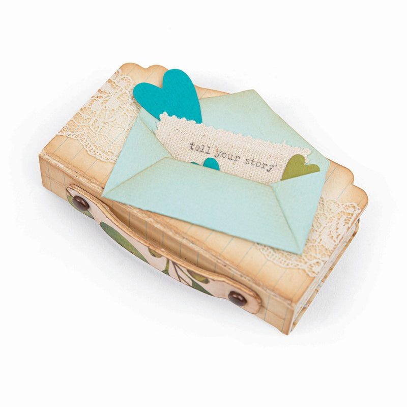 Load image into Gallery viewer, Sizzix • scoreboards die mini book
