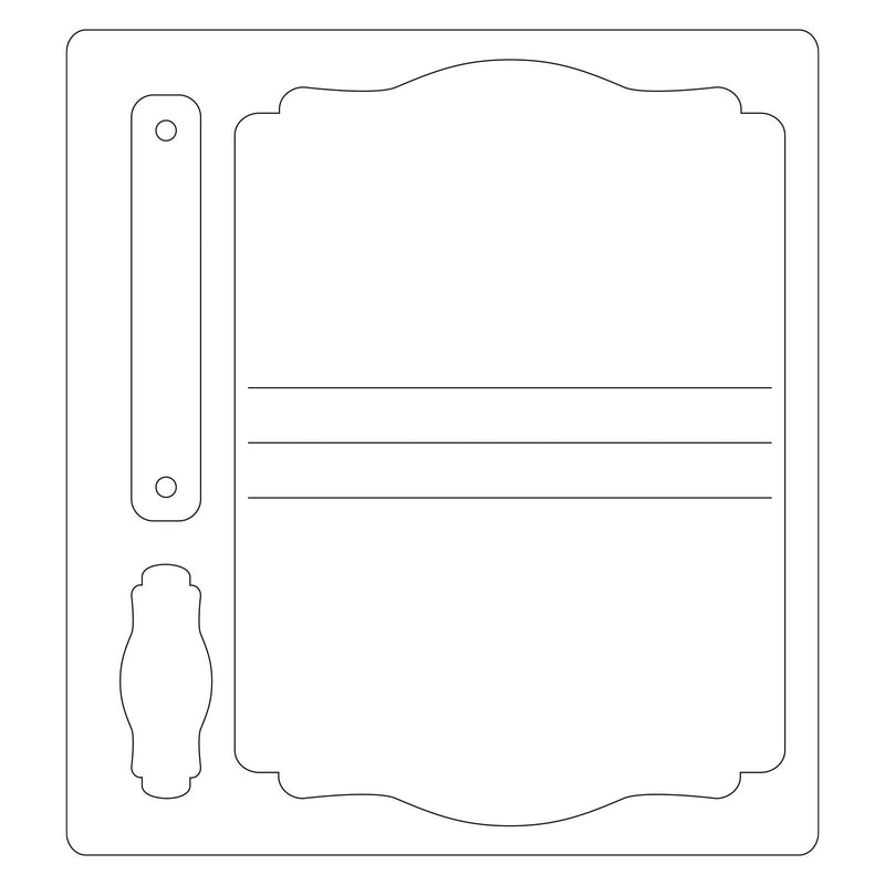 Load image into Gallery viewer, Sizzix • scoreboards die mini book
