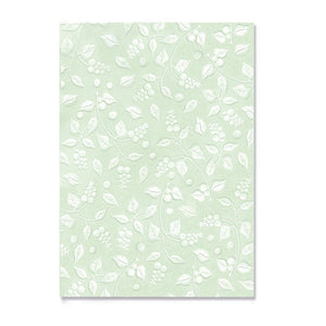 Sizzix • 3d textured impressions embossing folder snowberry a5