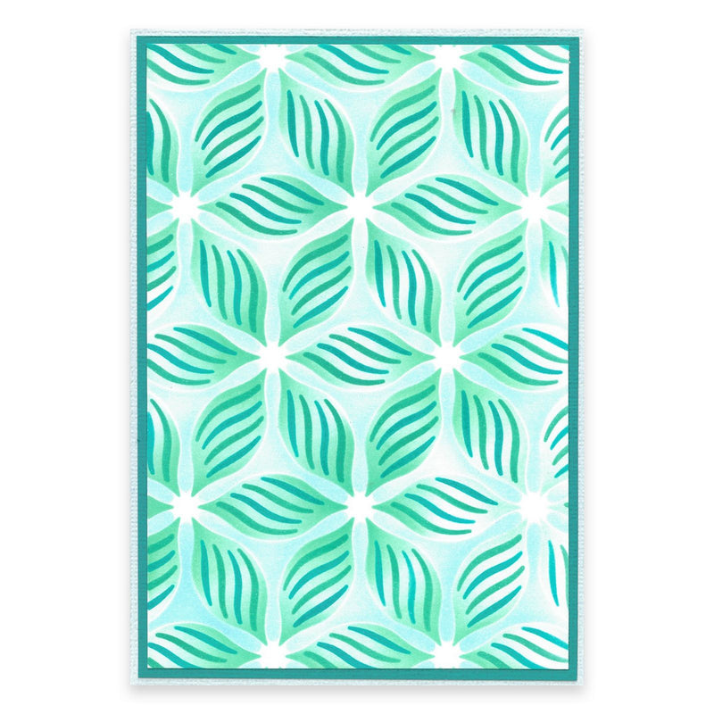 Load image into Gallery viewer, Sizzix • layered stencils a6 defined petals 4pcs
