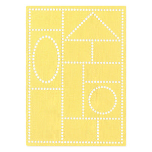 Sizzix • thinlits die set faux postage 2pcs