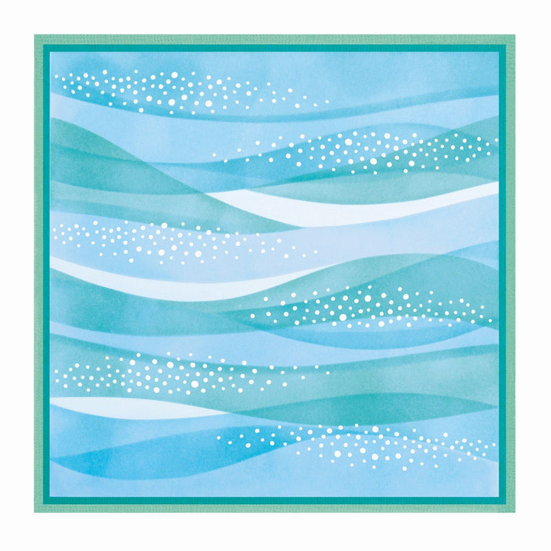 Load image into Gallery viewer, Sizzix • layered stencil sea scape 4pcs
