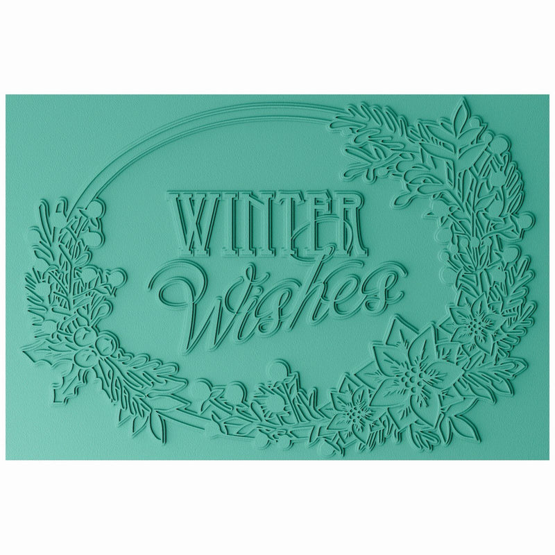 Load image into Gallery viewer, Sizzix • 3d textured impressions embossing folder winter wishes

