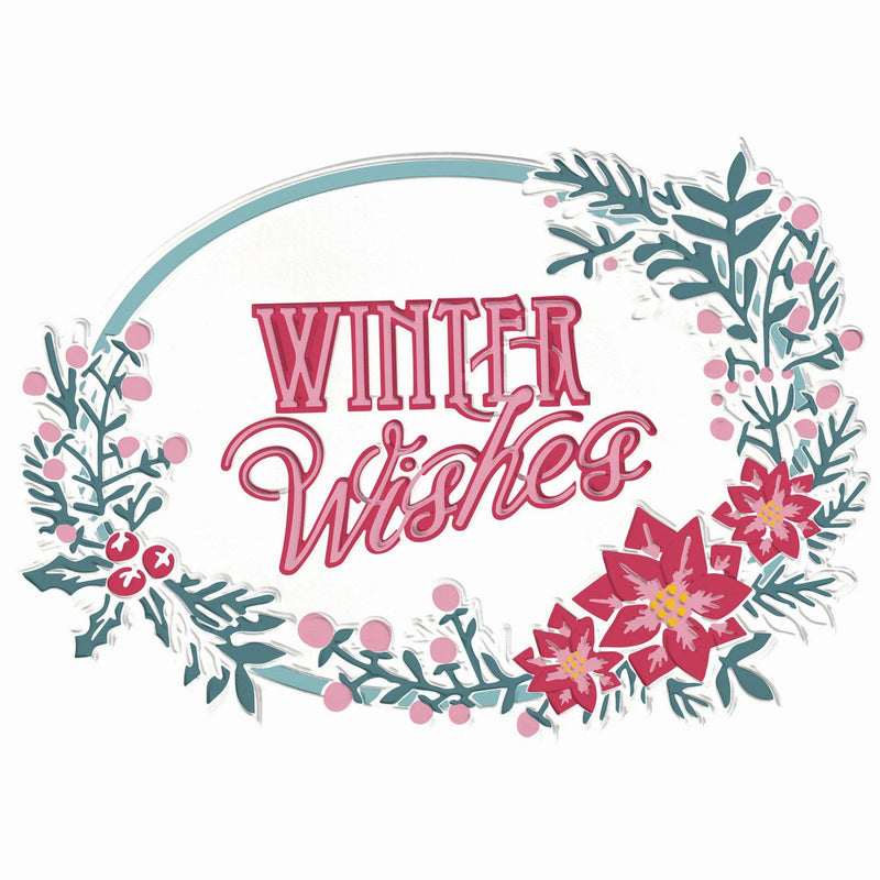 Load image into Gallery viewer, Sizzix • 3d textured impressions embossing folder winter wishes
