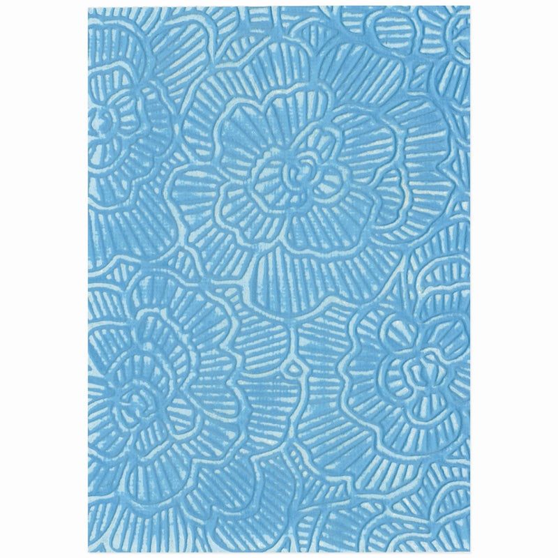Load image into Gallery viewer, Sizzix • cosmopolitan 3d textured impressions embossing folder sunday in the park
