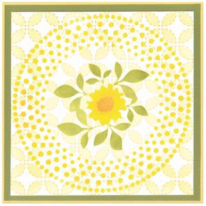 Sizzix • layered stencils plate pattern 4pcs
