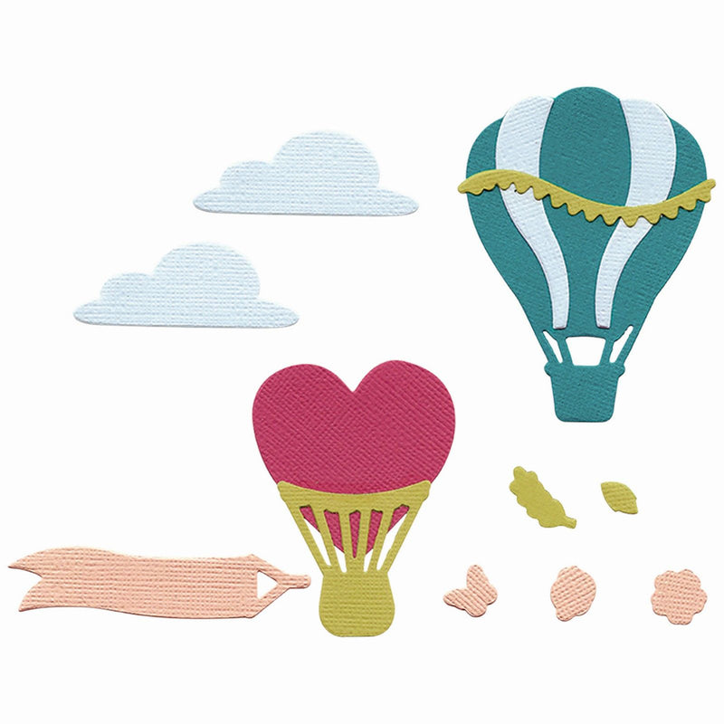 Load image into Gallery viewer, Sizzix • framelits die set 16pcs up and away nr2 by catherine pooler
