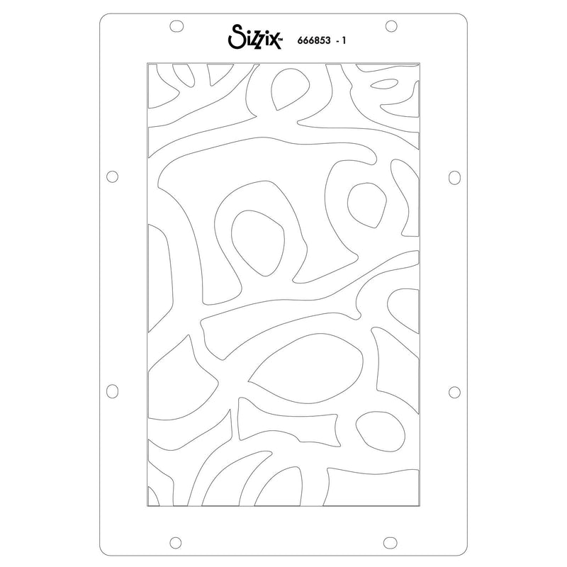 Load image into Gallery viewer, Sizzix • studio clear stamps set 10pcs 3pcs stencils the r’s have it by cat kerr
