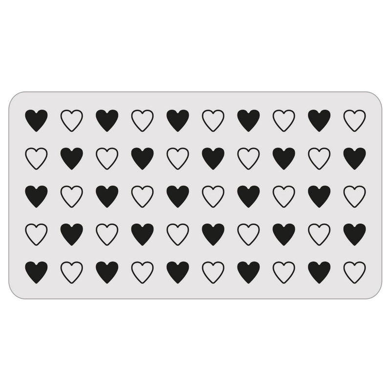 Load image into Gallery viewer, Sizzix • vault embossing folder with thinlits die set love notes by tim holtz 9pcs
