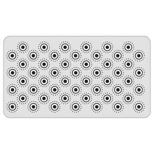 Sizzix • vault embossing folder with thinlits die set celebrate by tim holtz 9pcs
