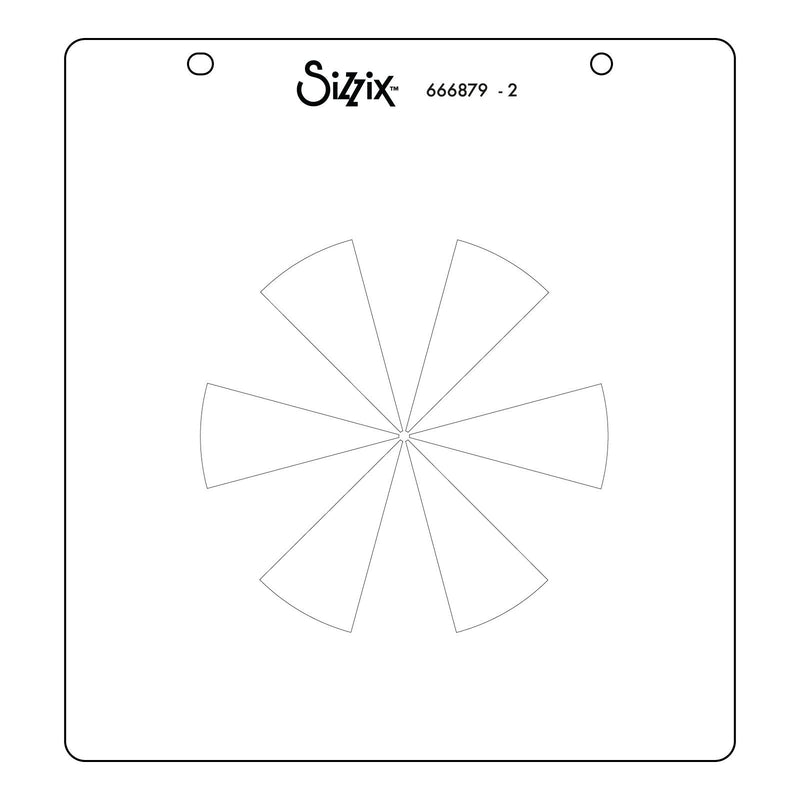 Load image into Gallery viewer, Sizzix • layered stencils 3pcs color wheel by eileen hull
