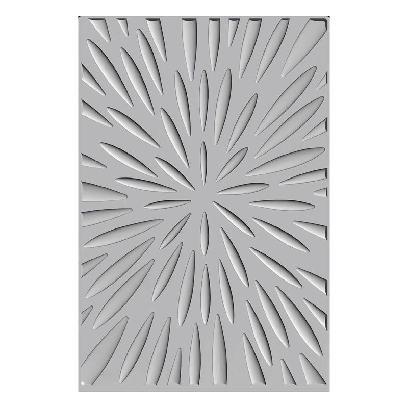 Load image into Gallery viewer, Sizzix • 3-d tief a6 stencil burst of bright by stacey park
