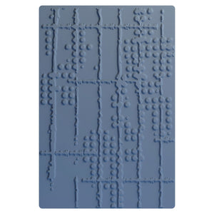 Sizzix • multi-level embossing folder dot matrix by seth apter