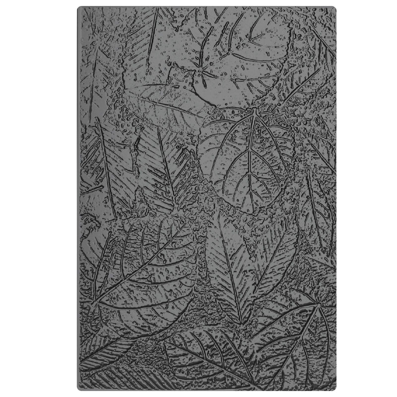 Load image into Gallery viewer, Sizzix • 3-d texture fades embossing folder foliage a5 by tim holtz
