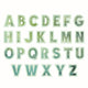 Sizzix • thinlits die set 52pcs this or that 2 inch alphabet by 49 and market