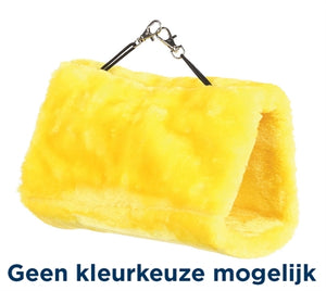 Happy pet vogelspeelgoed cozzzy hut assorti