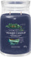 Yankee candle - lakefront lodge large jar geurkaars - 90 branduren - twee lonten