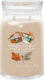 Yankee candle - afternoon scrapbooking large jar geurkaars - 90 branduren - twee lonten