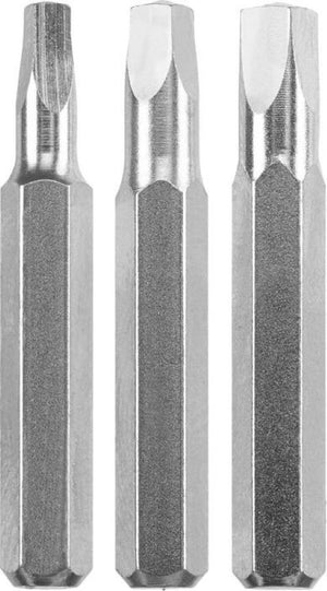 Kwb schroefbit robertson 0,1,2 - lengte 28 mm - micro schacht 4 mm - 128640 - 3 stuks