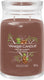 Yankee candle - praline birch large jar geurkaars - 90 branduren - twee lonten