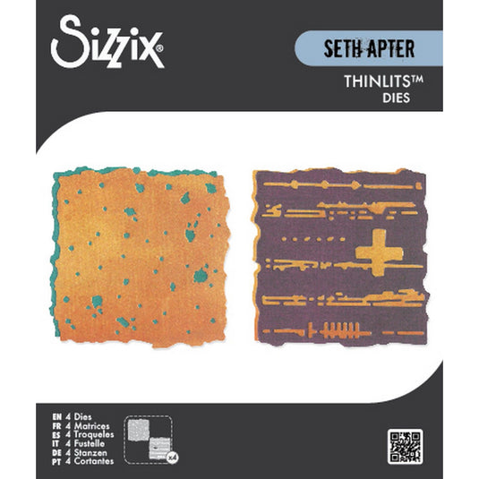 Sizzix • thinlits die set 4pcs paper cutz