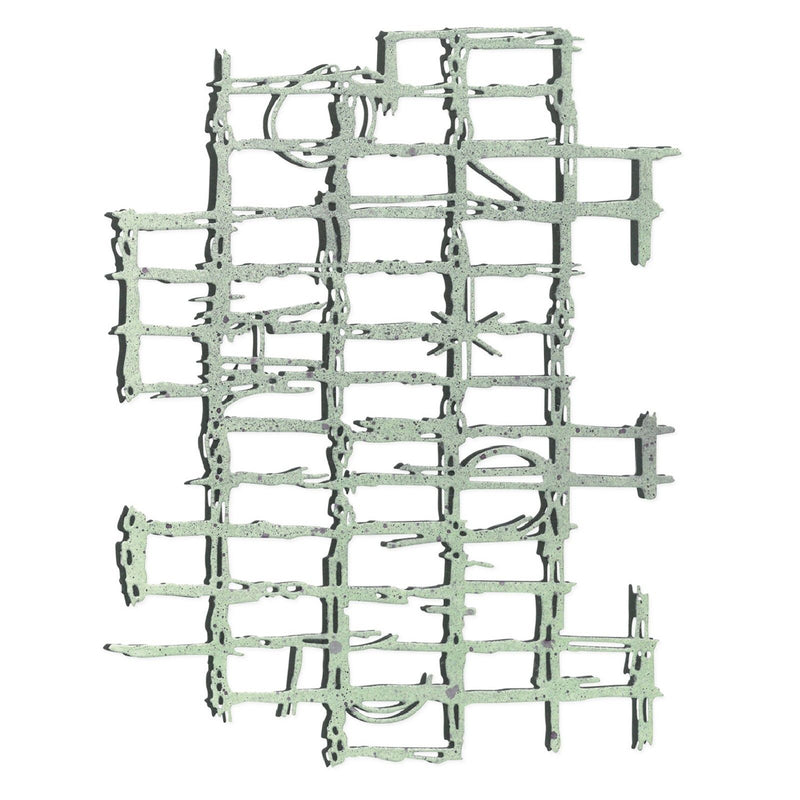 Load image into Gallery viewer, Sizzix • thinlits die set 1pcs gridiron by seth apter
