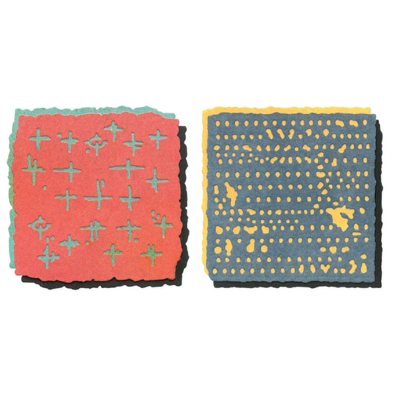 Load image into Gallery viewer, Sizzix • thinlits die set 4pcs paper cutz #2 by seth apter
