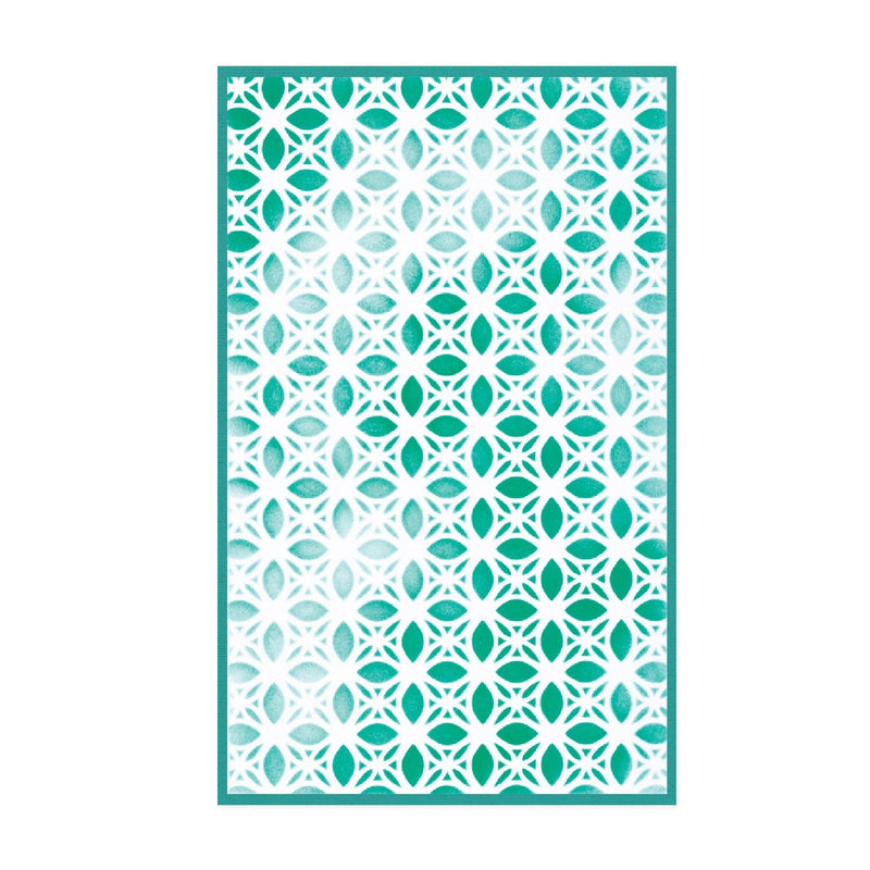 Load image into Gallery viewer, Sizzix • a5 stencil 4pcs buildables backgrounds 1 by vicki boutin
