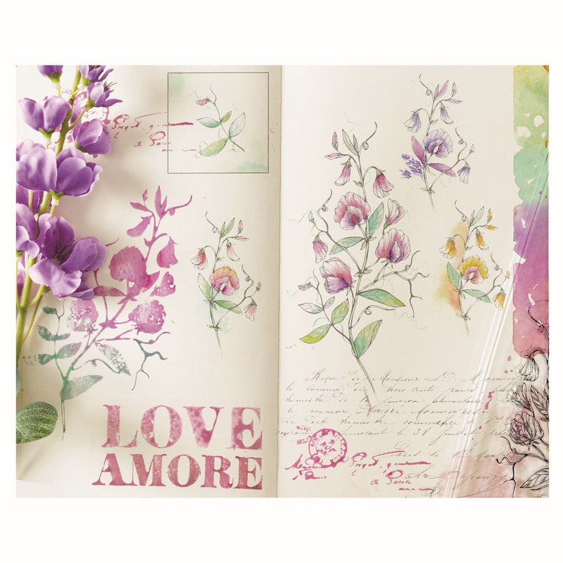 Load image into Gallery viewer, Sizzix • clear stamp set 13pcs love letters by willow wolfe
