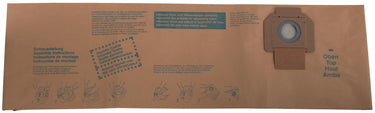 Nilfisk stofzuigerzak filter bag 2-ply 5pcs f.turbo xl,25
