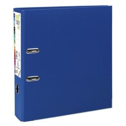 Ordner exacompta prem touch a4+ karton, pp (polypropeen) donkerblauw 1 stuk