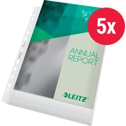 Leitz premium showtassen a4 glashelder transparant 180 micron pp (polypropeen) b