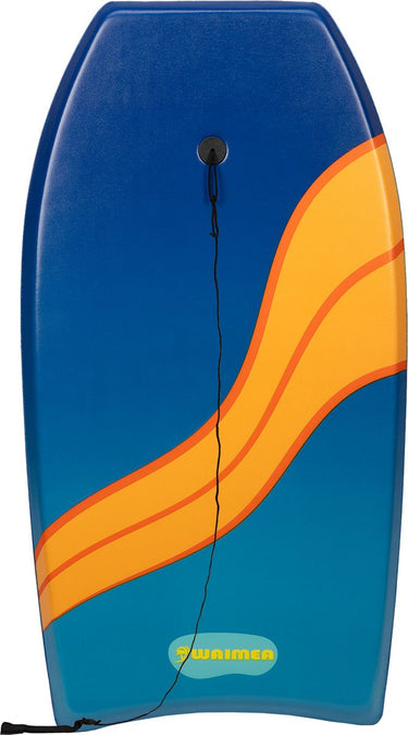 Waimea bodyboard - slickbottom - 93 cm - blauw oranje