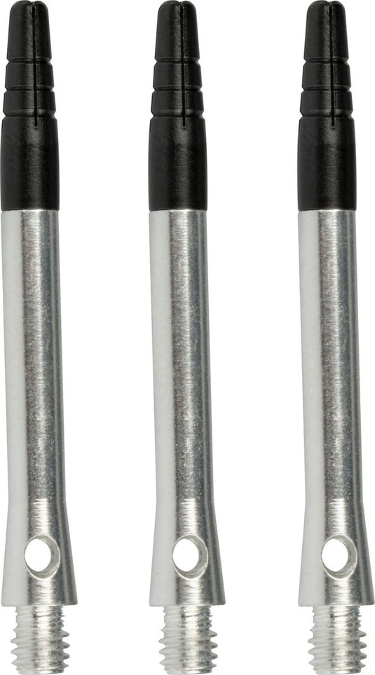 Faver aluminium dart shafts - roterende top - 3 stuks - lengte 5,5 cm
