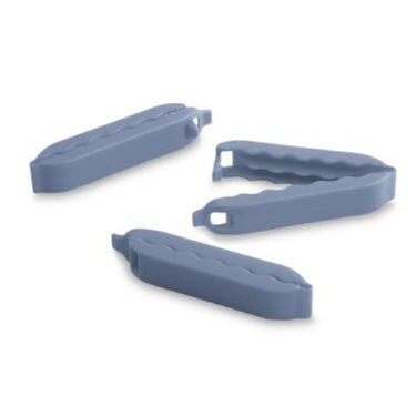 Rotho onda sluitclips set a 10 stuks ca. 11cm blauw