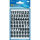 Etiketten avery zweckform 0-9 zwart 2st