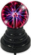 Partyfunlights - plasmabol met lichteffecten - reageert op aanraking - werkt op usb en batterijen - hoogte 14 cm