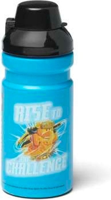 Lego drinkfles ninjago, 0.39 l, blauw, zwart -
