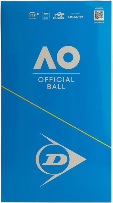 Dunlop - australian open- tennisballen- 2x4pet