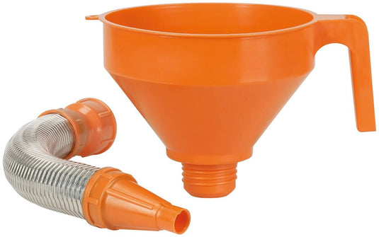 Pressol trechter plastic funnel 160mm sb flex. external +strainer