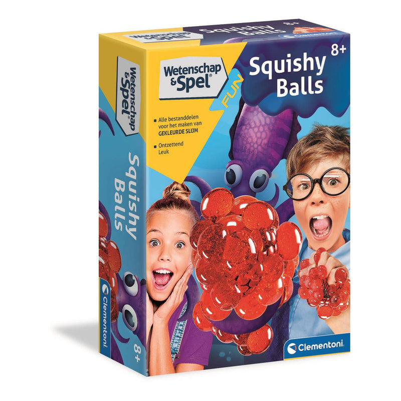 Load image into Gallery viewer, Clementoni wetenschap spel fun squishy balls
