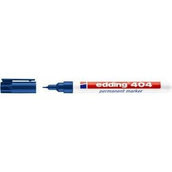 Permanent marker edding 404 ronde punt 0,75 mm blauw