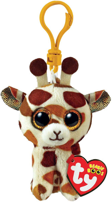 Ty beanie boos clip knuffel giraffe stilts 7 cm