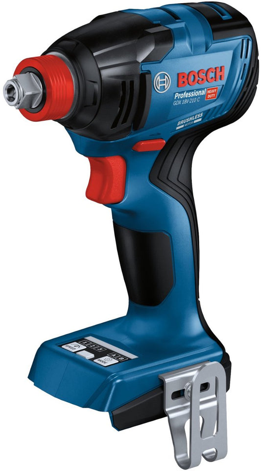 Bosch professional gdx 18v-210 c accu slagmoersleutel 2-in-1 210nm 18v basic body - 06019j0200
