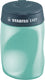 Stabilo easysharpener - ergonomische 3 in 1 puntenslijper - rechtshandig - petrol - geschikt voor alle potloden