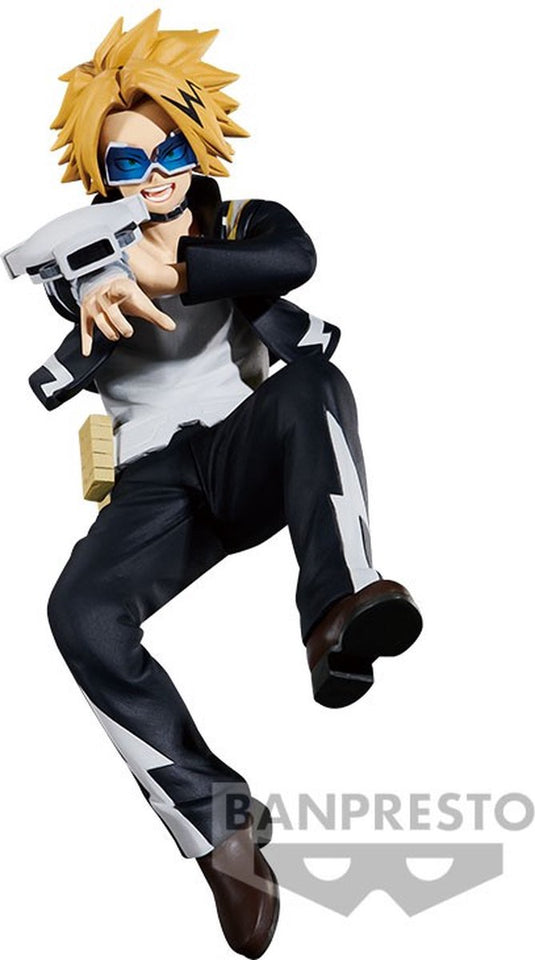 Banpresto co., ltd. my hero academia - the amazing heroes - vol.21 - denki kaminari statue 15cm