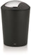 Kela marta afvalemmer swing - 5 liter - zwart -