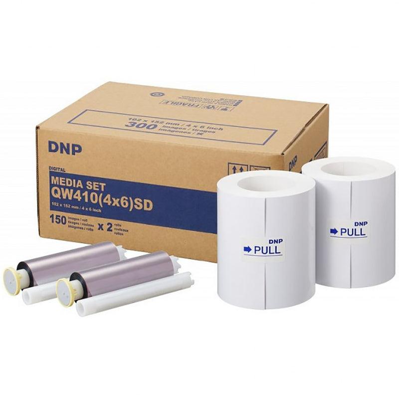 Load image into Gallery viewer, DNP Papier 300 Prints Premium 10x15 voor DP-QW410
