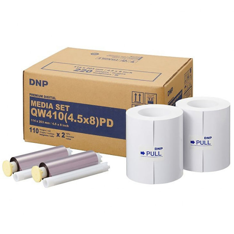 Load image into Gallery viewer, DNP Papier 220 Prints Standaard SD 11x20 voor DP-QW410
