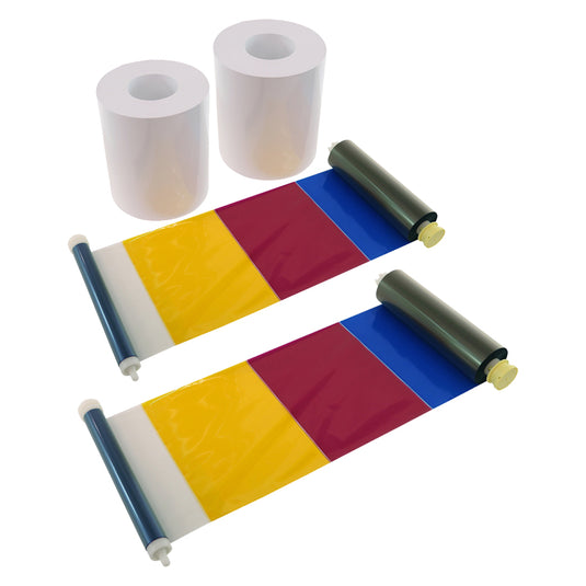 DNP Sticker Papier 2 Rol � 200 St. 15x20 voor DS620